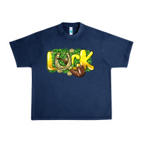 Navy Love St. Patrick's Day Urban Heavy Tee - HowdyJamesFarm