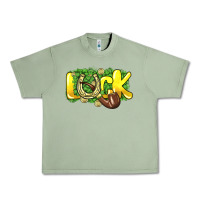 Oil Green Love St. Patrick's Day Urban Heavy Tee - HowdyJamesFarm