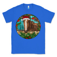 True Royal Brown Horse Christmas Classic Tee - RanaPortraitStore