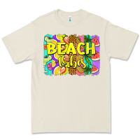 Bone beach vibes summer brushstroke Premium Tee - Jasminsmagicworld