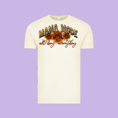 Mama Mode All Day Everyday Mother's Day Vintage Tee Designed By Cowgirlartshop
