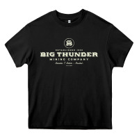 Black Big Thunder Mining Company - Theme Park Series T-Shirt Heavy Core Tee - maiPhamDesign