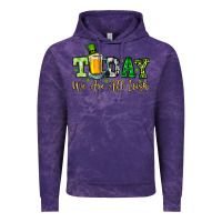 Cloud Purple Today we are all Irish Vintage Hoodie - OliviaCreatesArt