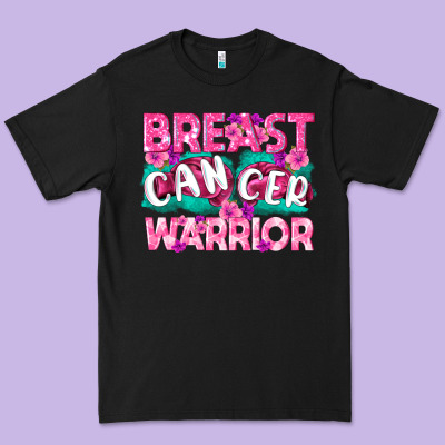 Breast Cancer Warrior Premium Tee Designed By Texasbilliewilder