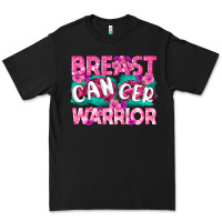 Black Breast Cancer Warrior Premium Tee - texasbilliewilder