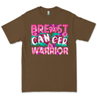 Cacao Breast Cancer Warrior Premium Tee - texasbilliewilder