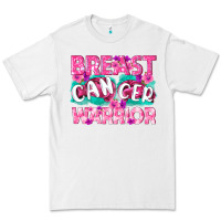 White Breast Cancer Warrior Premium Tee - texasbilliewilder