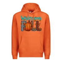 Carrot Welcome Fall Premium Hoodie - CowhideDigitalArt