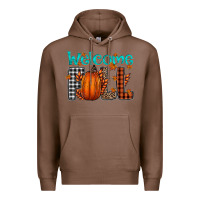Chestnut Welcome Fall Premium Hoodie - CowhideDigitalArt