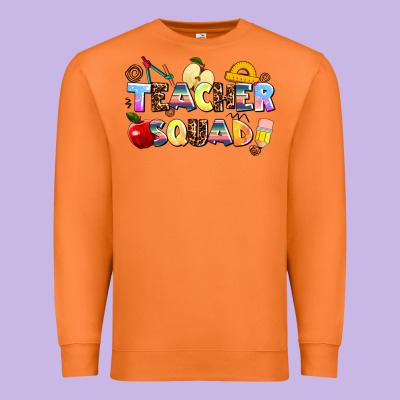 Teacher Squad Premium Sweatshirt Designed By Adodesignshop