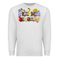 Oatmeal Heather teacher squad Premium Sweatshirt - AdoDesignShop
