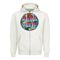 Western Groovy School Nurse Zipper Hoodie | Teevron