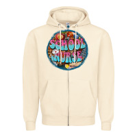 Sandshell western groovy school nurse Zipper Hoodie - BarkalooDesign