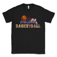 Black Wild about Basketball Classic Tee - HowdyJamesFarm