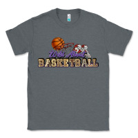Charcoal Heather Wild about Basketball Classic Tee - HowdyJamesFarm