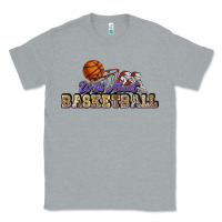 Heather Grey Wild about Basketball Classic Tee - HowdyJamesFarm
