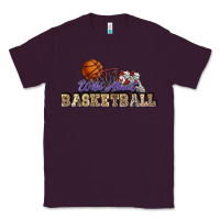Plum Wild about Basketball Classic Tee - HowdyJamesFarm