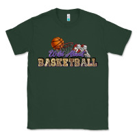 Sports Green Wild about Basketball Classic Tee - HowdyJamesFarm