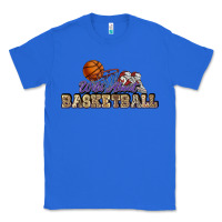 True Royal Wild about Basketball Classic Tee - HowdyJamesFarm