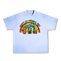 Grape Ice Happy St. Patrick's Day rainbow gnomes Urban Heavy Tee - CowGirlArtShop
