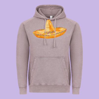 Sombrero Fa Element Vintage Hoodie Designed By Fadigitalartstudio