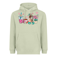 Matcha mom coffee cup Heavyweight Hoodie - AdoDesignShop