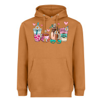 Meerkat mom coffee cup Heavyweight Hoodie - AdoDesignShop
