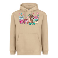 Mushroom mom coffee cup Heavyweight Hoodie - AdoDesignShop