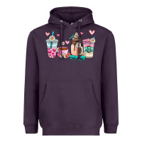 Plum mom coffee cup Heavyweight Hoodie - AdoDesignShop