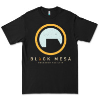 Black Black Mesa Research Facility T-Shirt Premium Tee - maiPhamDesign