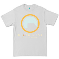 Dove Grey Black Mesa Research Facility T-Shirt Premium Tee - maiPhamDesign