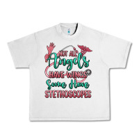 Lunar Rock not all angels have wings some have stethoscopes Urban Heavy Tee - RanaPortraitStore