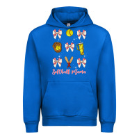 Cobalt softball coquette bow Urban Hoodie - JahusDesignShop