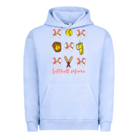 Pigment Grape Ice softball coquette bow Urban Hoodie - JahusDesignShop