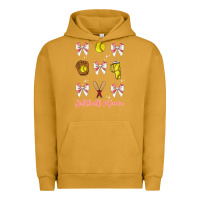 Pigment Peanut Butter softball coquette bow Urban Hoodie - JahusDesignShop