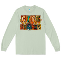Matcha Give Thanks Thanksgiving Long Sleeve Tee - FaDigitalArtStudio
