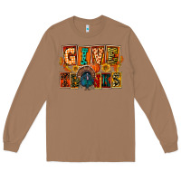 Give Thanks Thanksgiving Long Sleeve Tee | Teevron