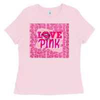 Bubblegum Pink love pink Ladies Tee - TumblerDesignByShophia