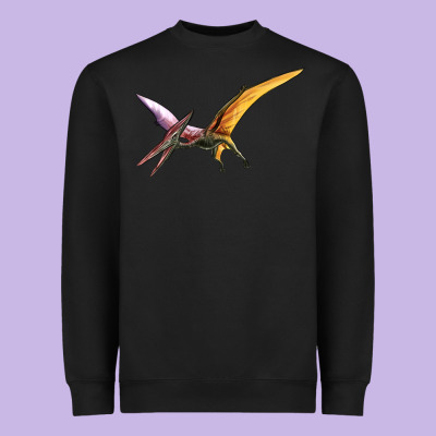 Dinosaur Pterodactyl Heavyweight Sweatshirt Designed By Artiststas