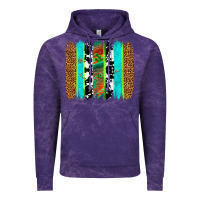 Cloud Purple western brushstrokes Vintage Hoodie - OliviaCreatesArt