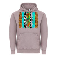 Western Brushstrokes Vintage Hoodie | Teevron