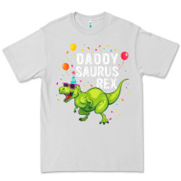 Dove Grey Mens Daddysaurus T Rex Dinosaur Daddy Family Matching Gifts Idea Premium Tee - maiPhamDesign