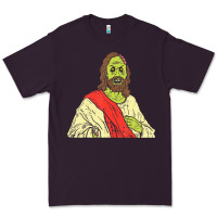 Plum zombie jesus halloween costume christian christ Premium Tee - maiPhamDesign
