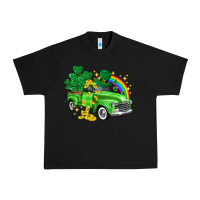 Black western truck St. Patrick's Day Urban Heavy Tee - HowdyJamesFarm