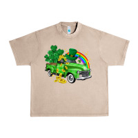 French Oak western truck St. Patrick's Day Urban Heavy Tee - HowdyJamesFarm
