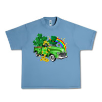 Pebble Blue western truck St. Patrick's Day Urban Heavy Tee - HowdyJamesFarm