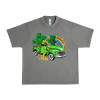 Tornado western truck St. Patrick's Day Urban Heavy Tee - HowdyJamesFarm