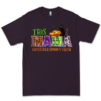 Plum This mama loves her spooky crew Premium Tee - NancyCooperArtShop