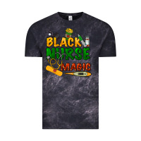 Cloud Black Black Nurse magic Vintage Tee - HowdyJamesFarm