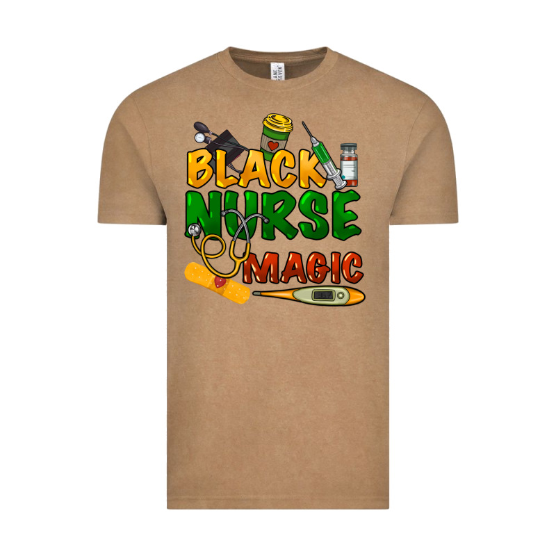 Black Nurse Magic Vintage Tee by HowdyJamesFarm | Teevron